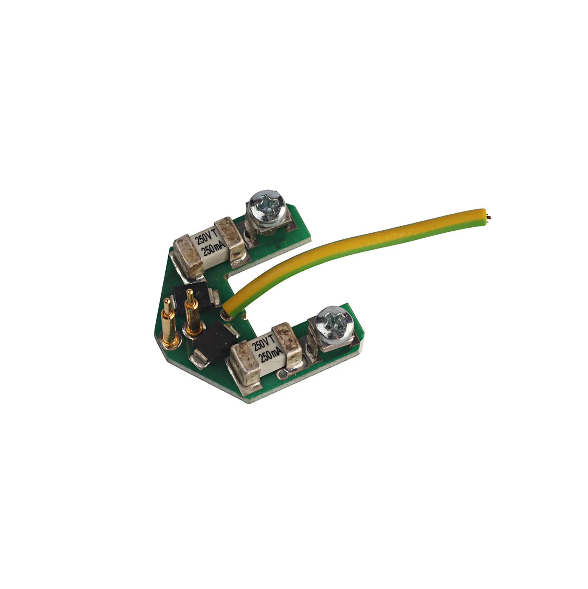 Data Bus Contact With SELV Safety Device and Gold Plated Spring Pins 98-657-0  Eutrac Adapters & Components-Green